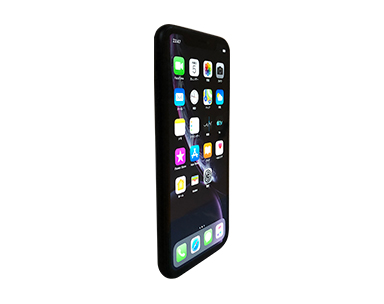 iPhoneXR 128GB左斜め