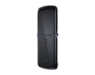 razr 5G Motorola 斜め背面