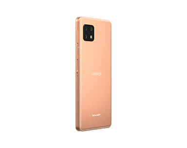 AQUOS sense6 斜め背面